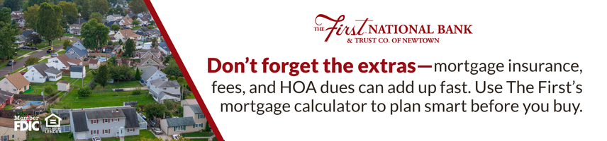 Don't forget the extras - mortgage insurance, fees, and HOA dues can add up fast.