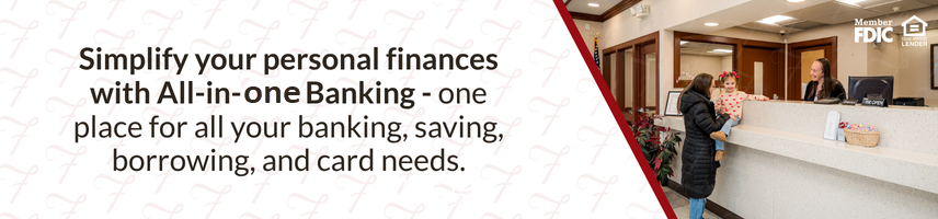 Simplify your personal finances with All-in-one banking - one place for all your banking, saving, borrowing, and card needs.