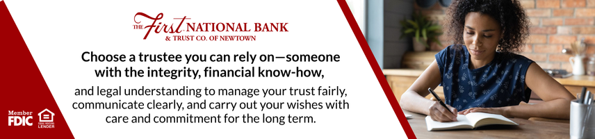 Choose a trustee you can rely on - somone with integrity, financial know-how and legal understanding to manage your trust fairly, communicate clearly, and carry out your wishes with care and commitment for the long-term.