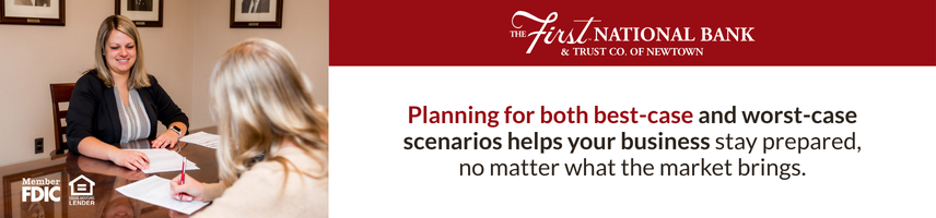 Planning for both best-case and worst-case scenarios helps your business stay prepared, no matter what the market brings.