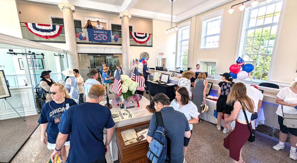 FNBN NewtownDay - America 250 celebration inside FNBN