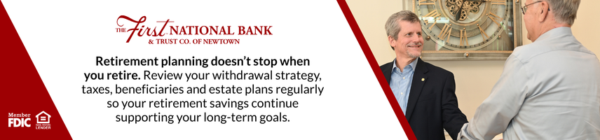 Retirement planning doesn't stop when you retire. Review your withdrawal strategy, taxes, beneficiaries and estate plans regularly so your retirement savings continue supporting your long-term goals.